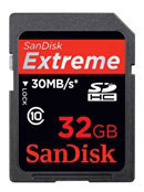 Sandisk Extreme SDHC 32GB (SDSDX3-032G-E) Sandisk Extreme SDHC 32GB (SDSDX3-032G-E)